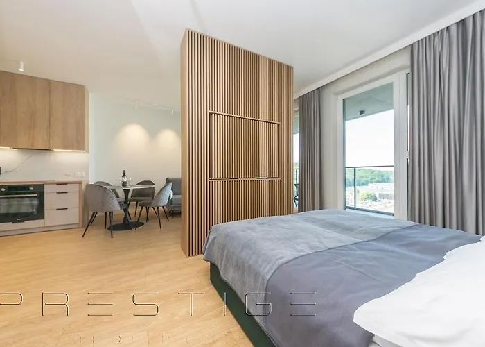 Prestige Modern Tower Apartment Gdynia