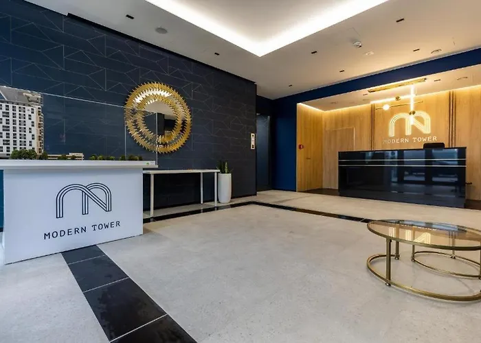 Prestige Modern Tower Apartment Gdynia